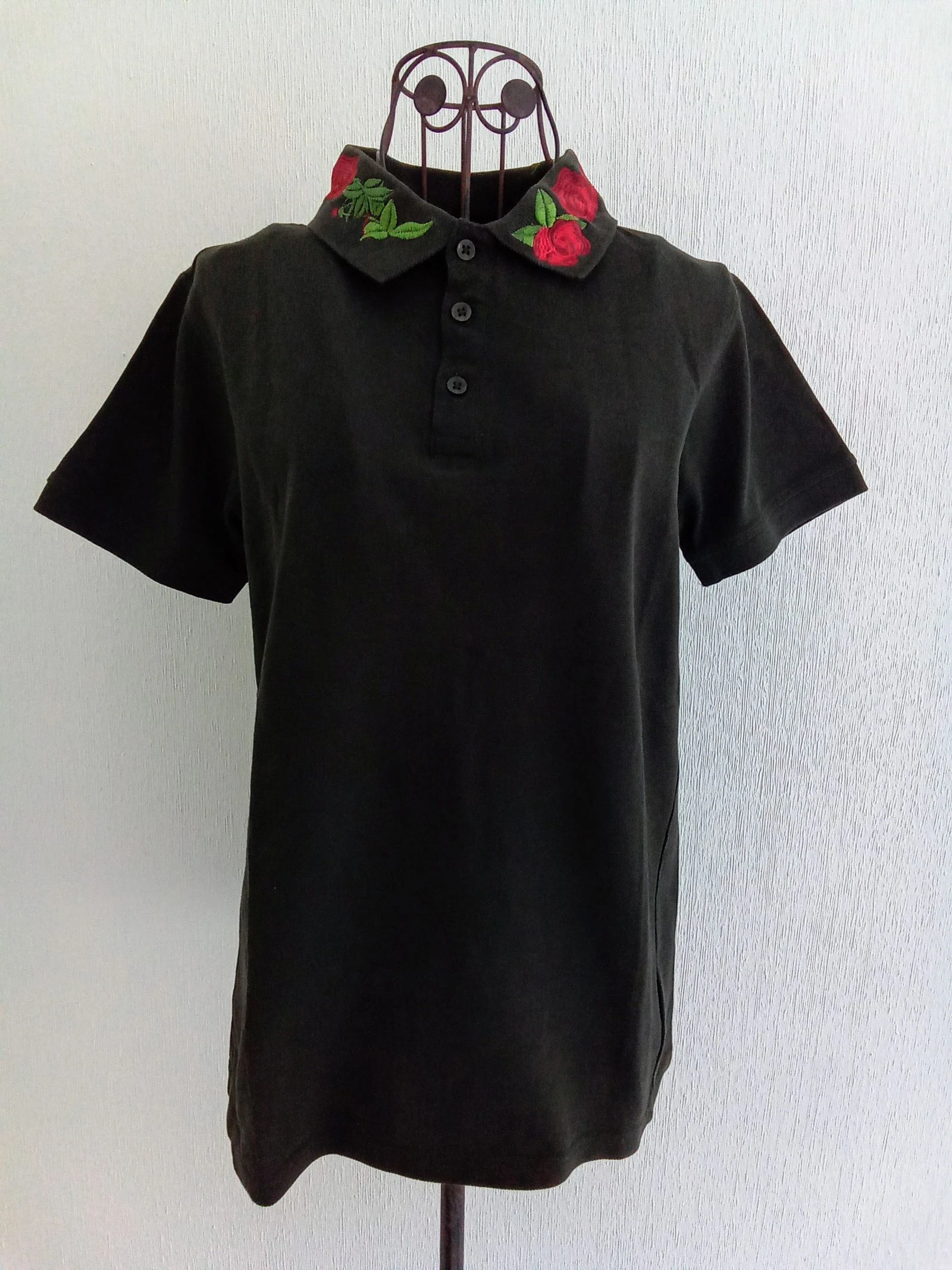 Nieuwe geborduurde herenpolo met labels – photo 14